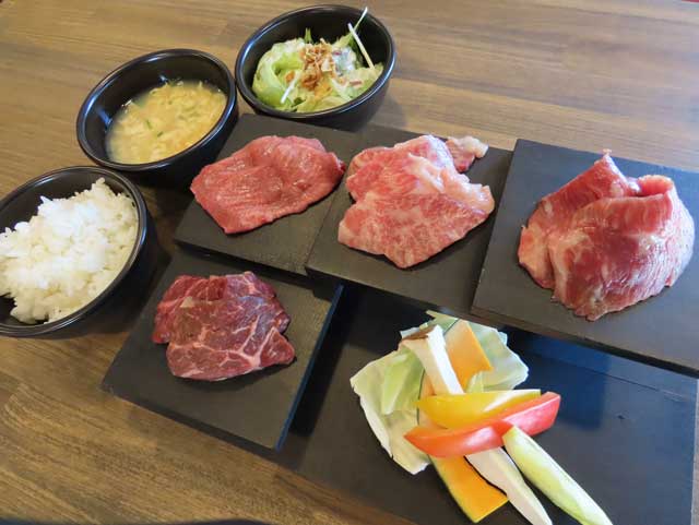 HAYA 江ノ島店の焼肉ランチメニュー