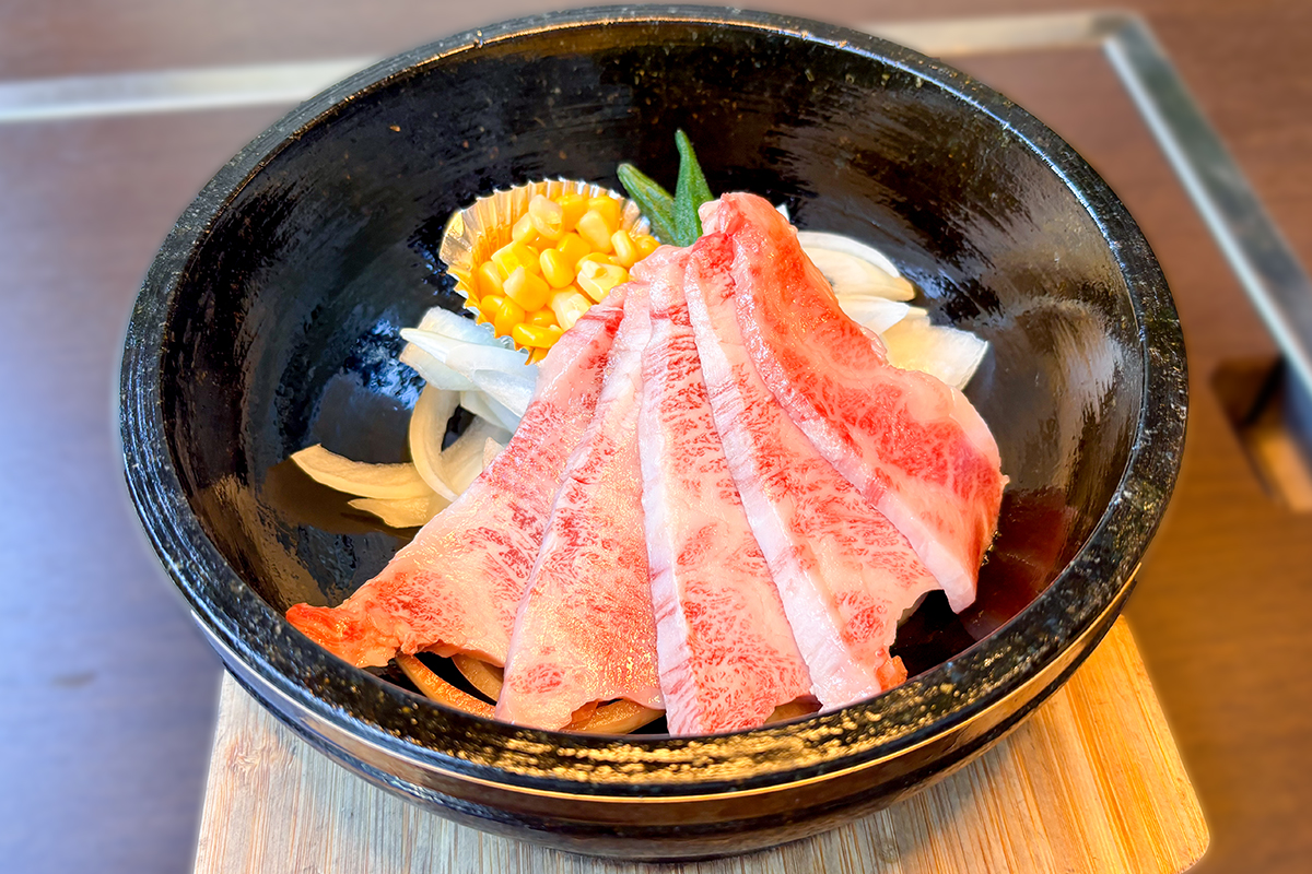 HAYA江ノ島店の和牛カルビランチ