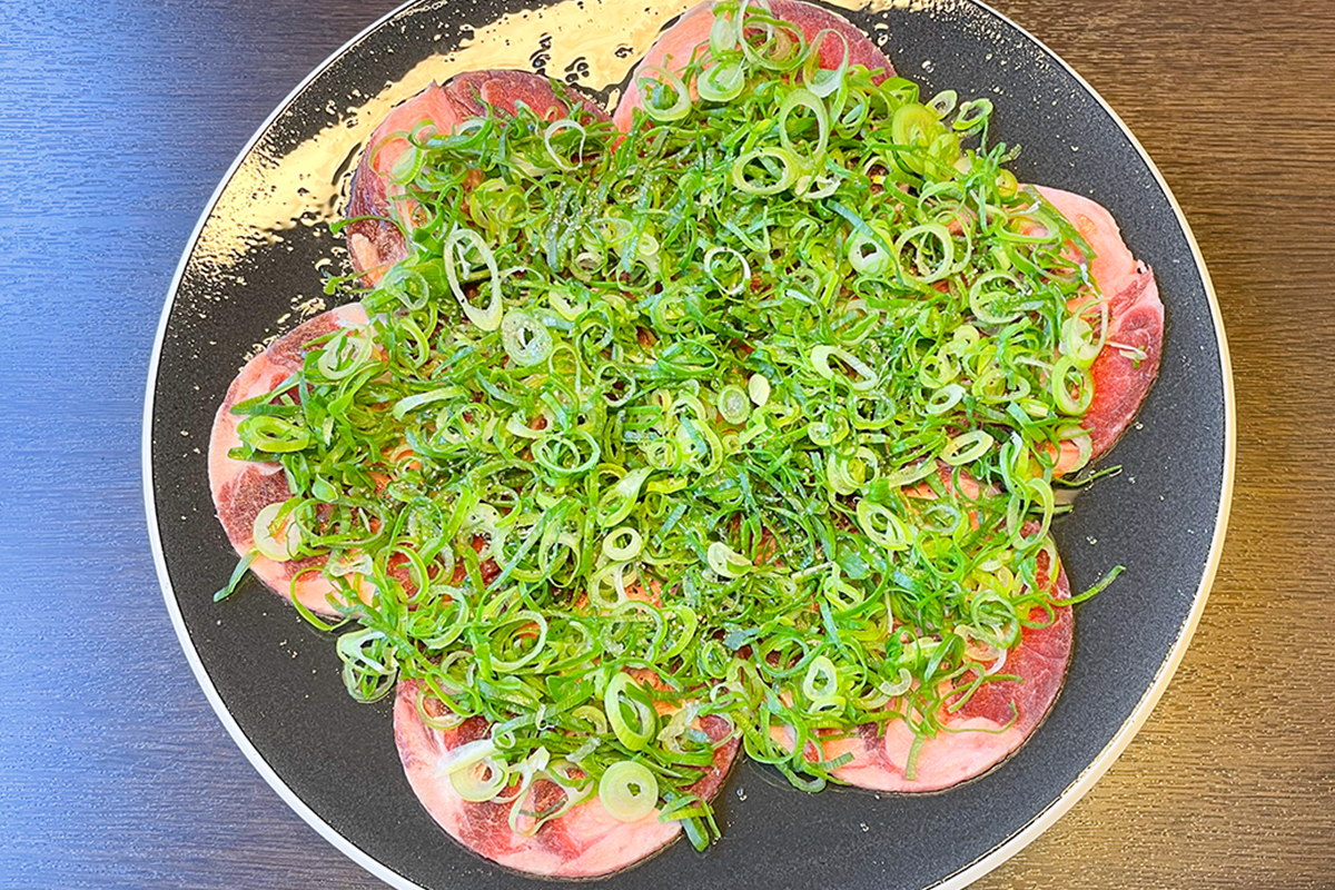 青ネギ盛タンのイメージ